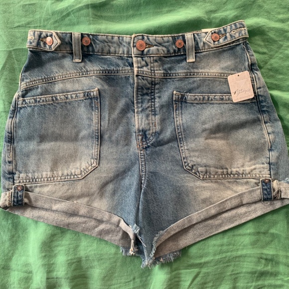 NWT Free People, We The Free, Palmer Shorts, 30 - Picture 7 of 9